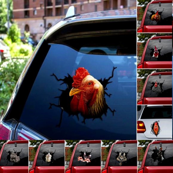 3D Car & Truck Vinyl Stickers - Picture 1 of 8